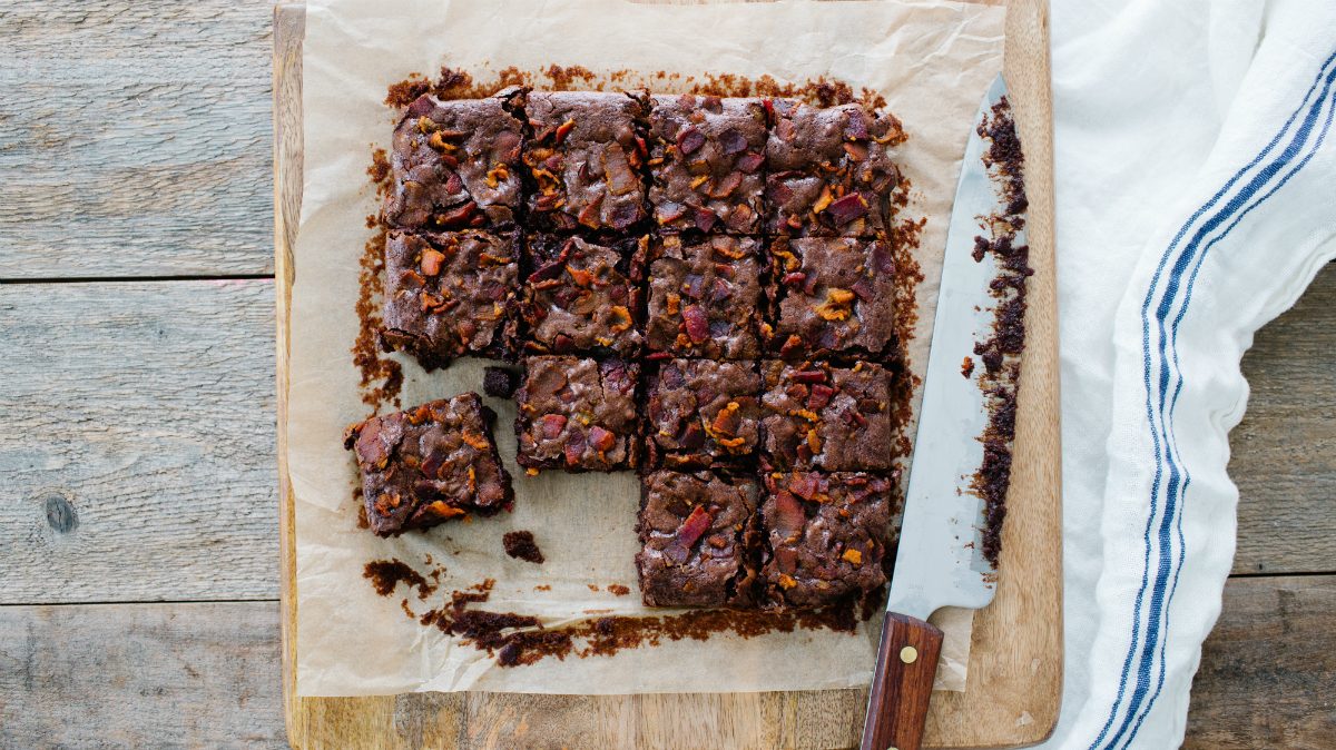 bacon express holiday meat truck brownies 4639