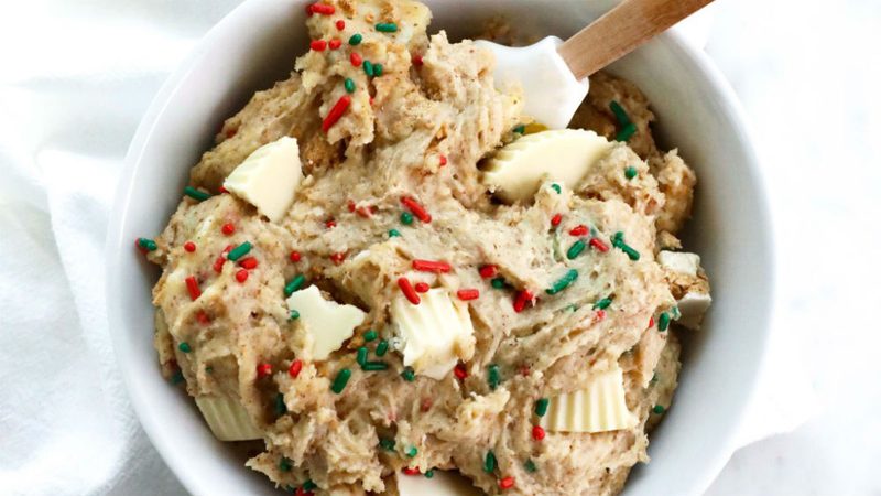 Edible White Chocolate Sugar Cookie Dough