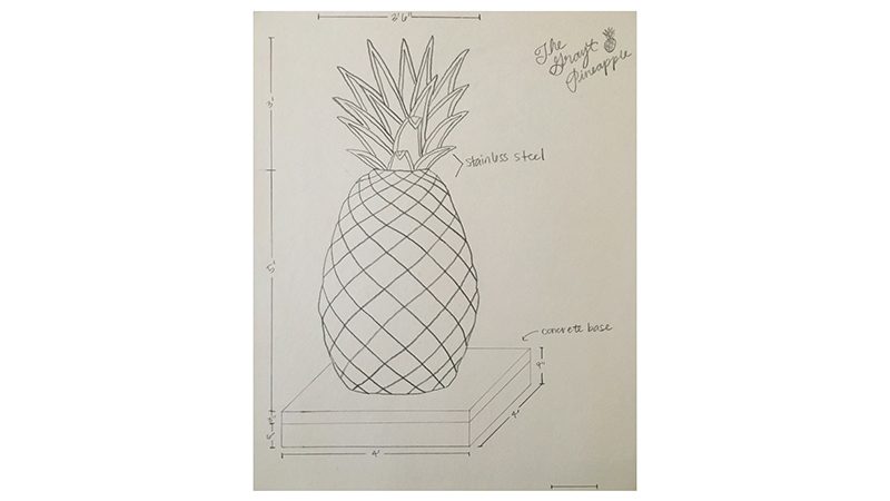The Grayt Pineapple by Rachel Herring