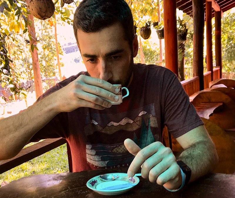 Drinking Civet Crap Coffee