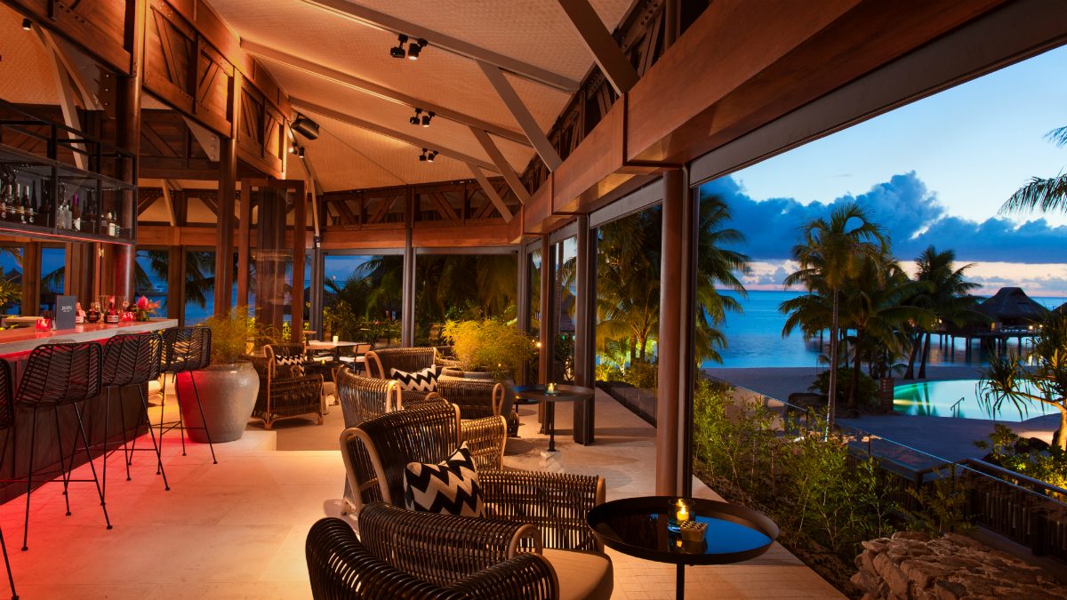 A luxurious lounge