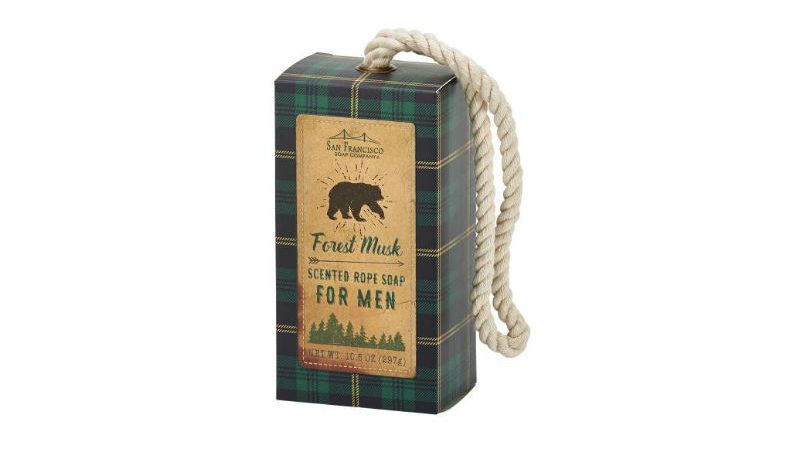 San Francisco Soap Company Forest Musk Soap on a Rope