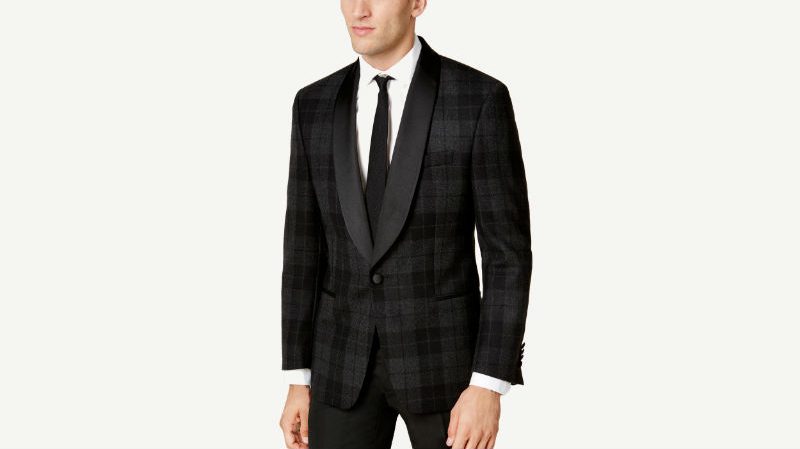 Ralph Lauren Black Tartan Jacket