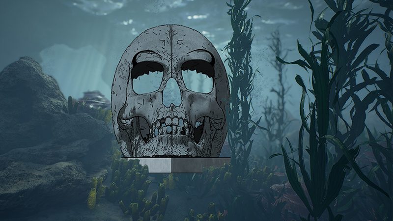 Swara Skull by Vince Tatum