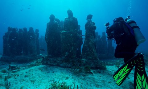 underwater art museum