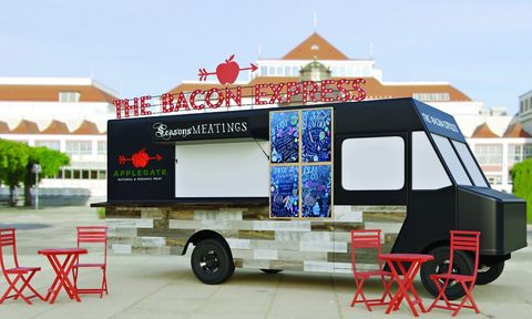 applegate bacon express truck