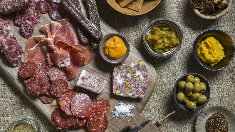 charcuterie board Jamie Bissonnette