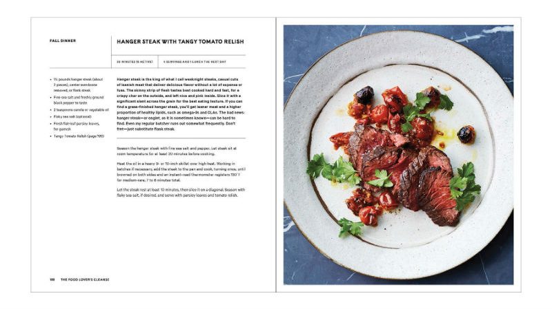 food lovers cleanse book recipe