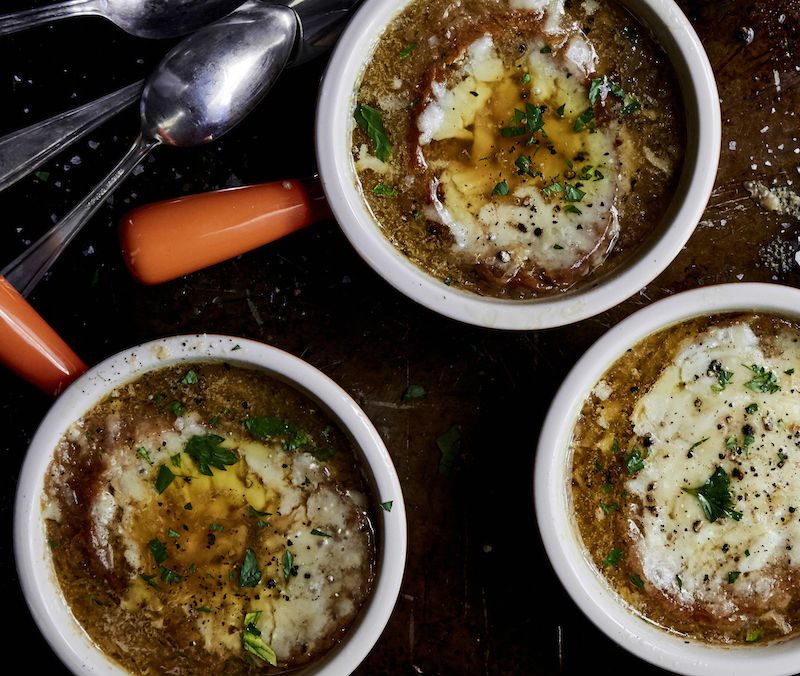 Onion soup