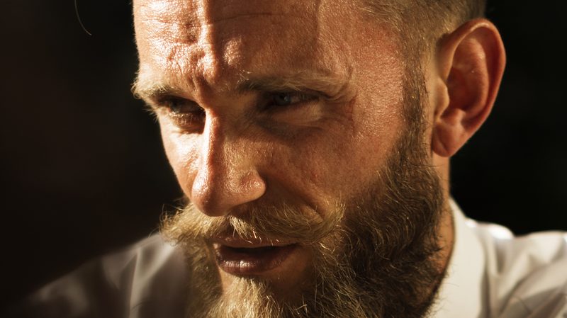man with wrinkles