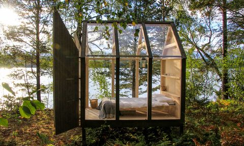 72 h Cabin off grid cabins