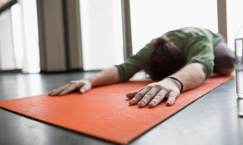 child's pose