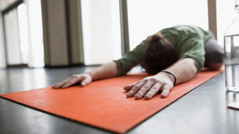 child's pose