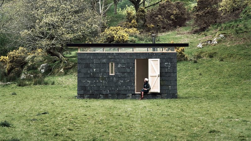 slate cabin