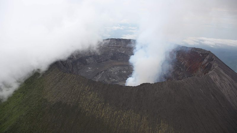 Volcano Nyiragongo, Virunga National Park