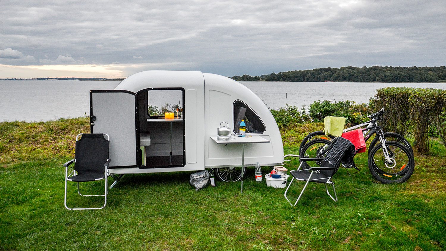 Wide Path Bicycle Camper