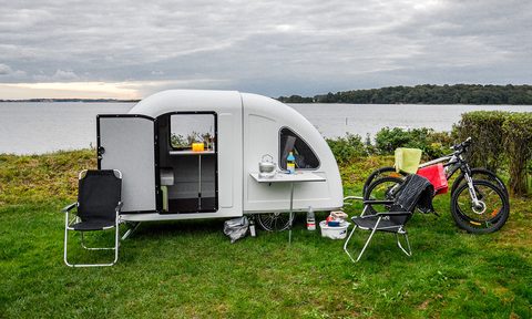 Wide Path Bicycle Camper