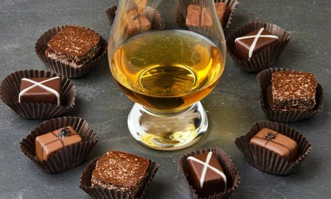 LA Burdick Handmade Chocolates Burns Night