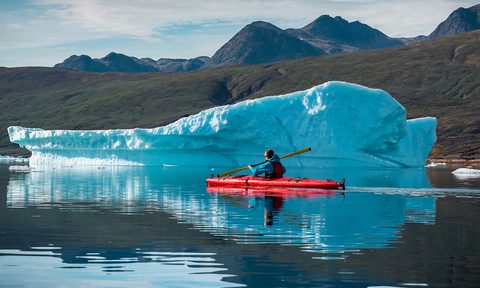 travel southern greenland gear kayaking among giants