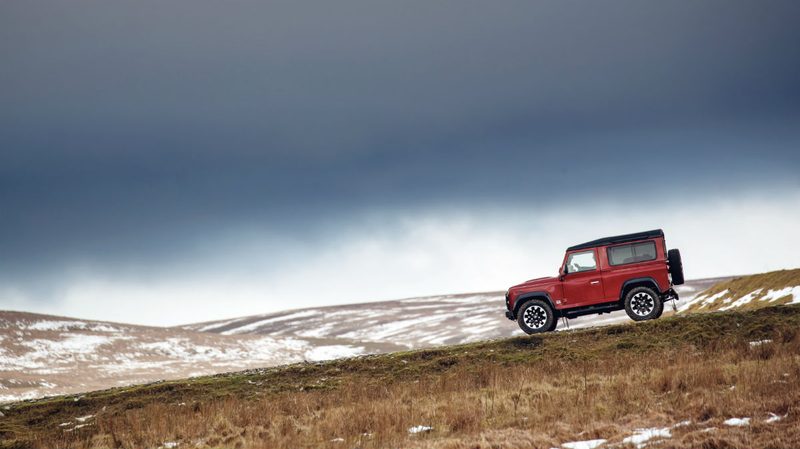 land rover defender works v8
