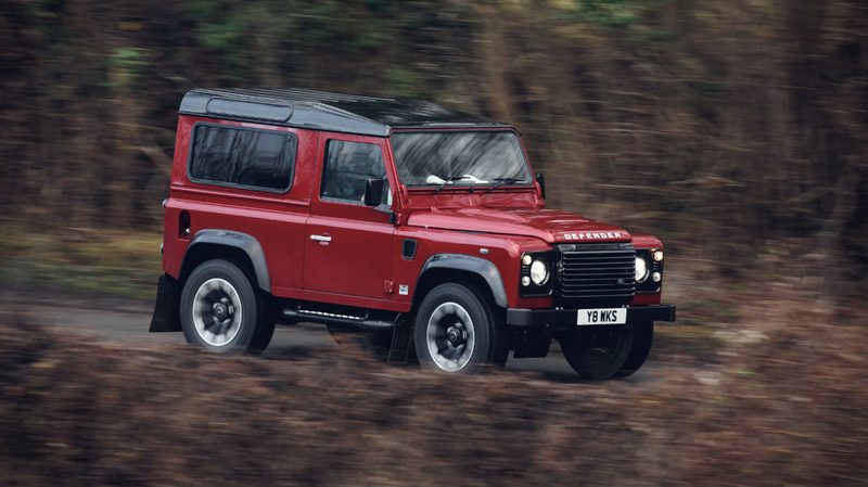 land rover defender works v8