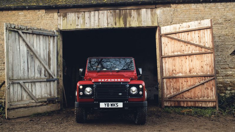 land rover defender works v8