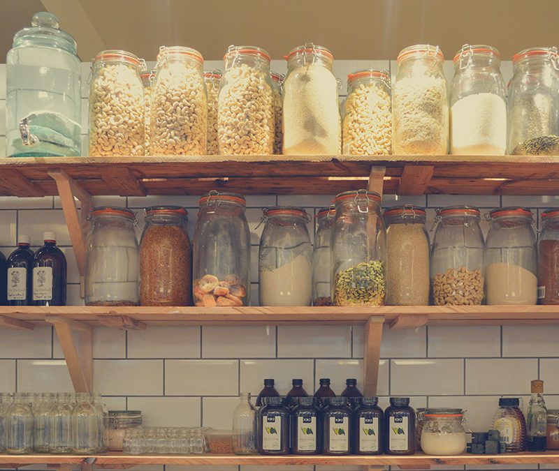 Organized pantry