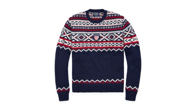 ralph lauren team usa winter olympics 2018 sweater