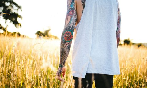 tattoo loose clothing