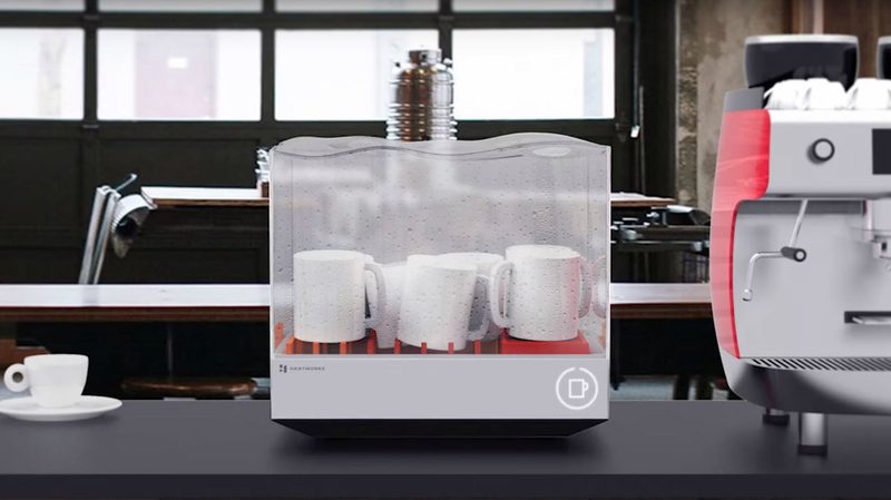 tetra countertop dishwasher with mugs