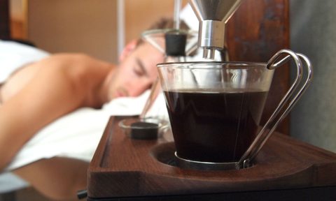 Barisieur coffBarisieur coffee alarm clock Joshua Renoufee alarm clock