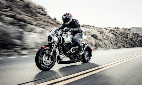 arch motorcycle method 143 on road