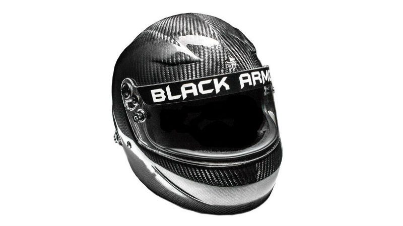 Black Armor Helmets Circuit Pro
