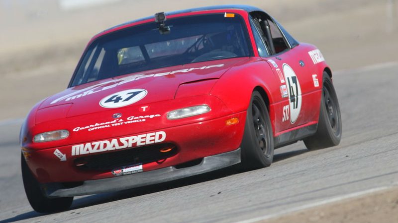 first race mazda miata track 2