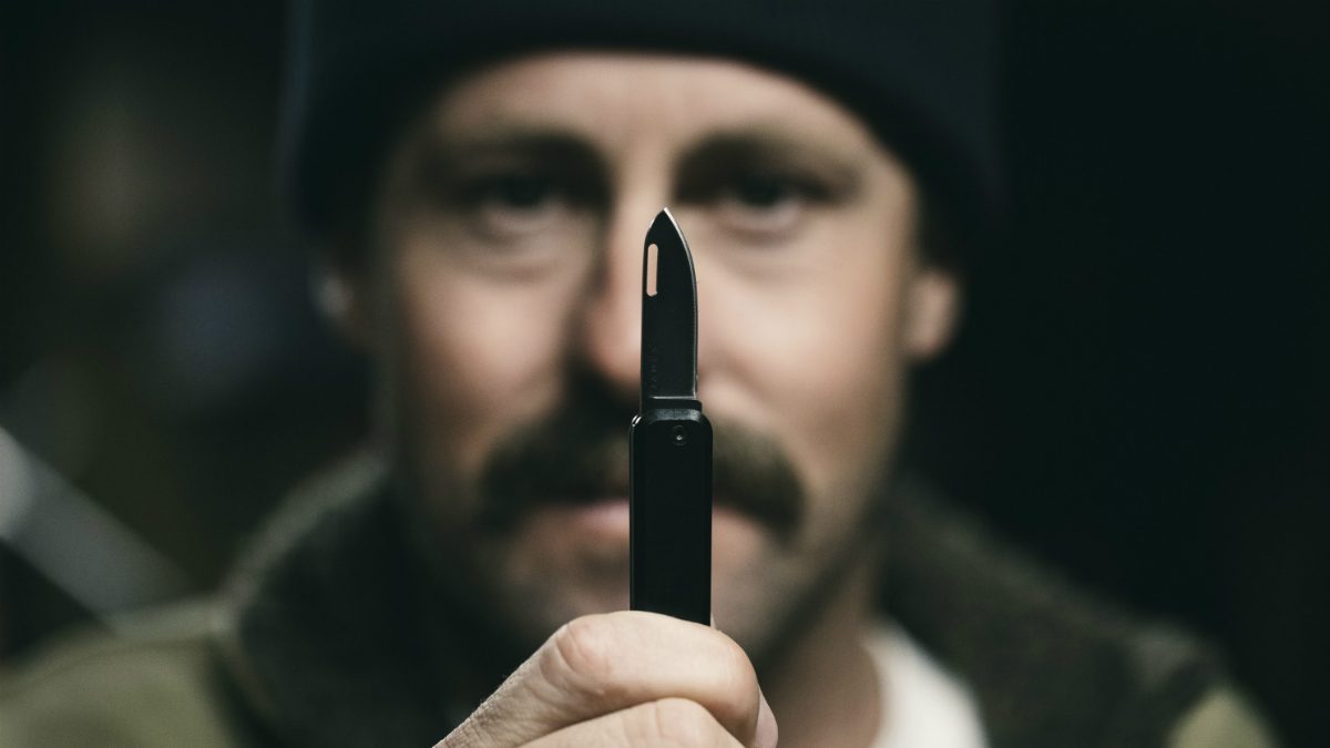 james brand elko knife all black close up