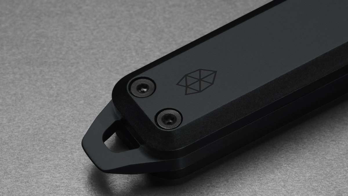 james brand elko knife all black pry bar detail
