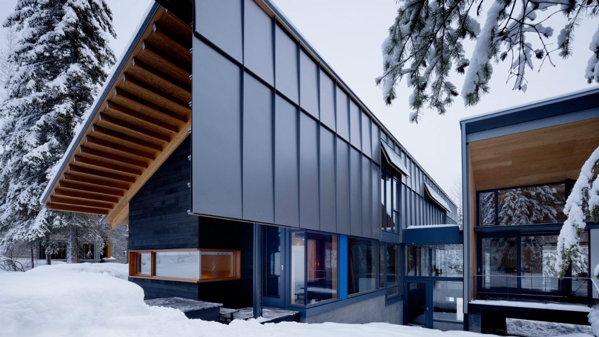 kicking horse residence architecture kickinghorse a frame