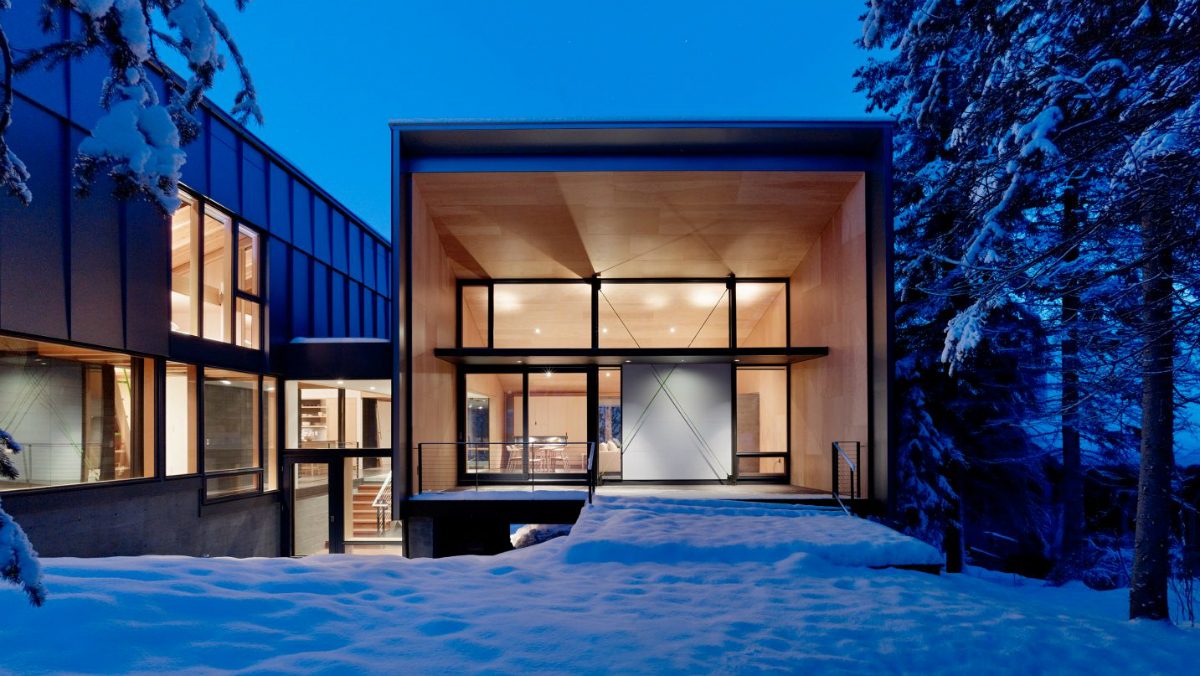 kicking horse residence architecture kickinghorse cube
