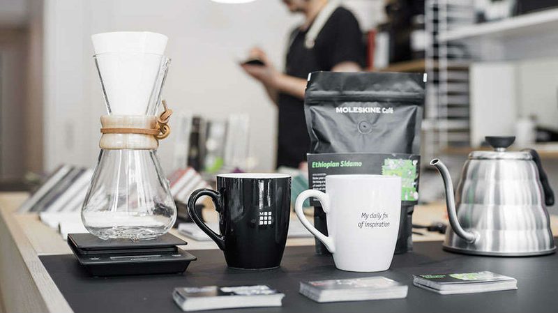 moleskine cafe coffee