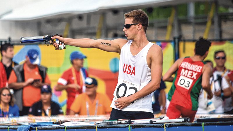 pistol shooting odd olympic games
