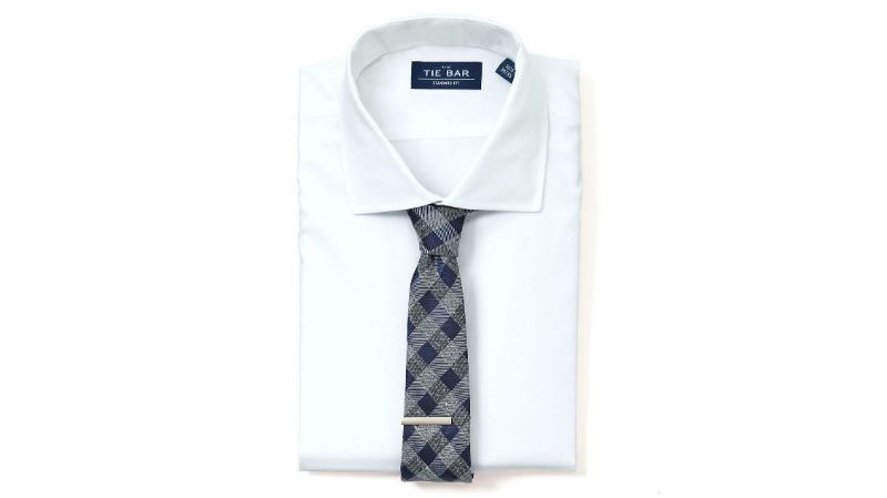 The Tie Bar Pinpoint Solid Shirt