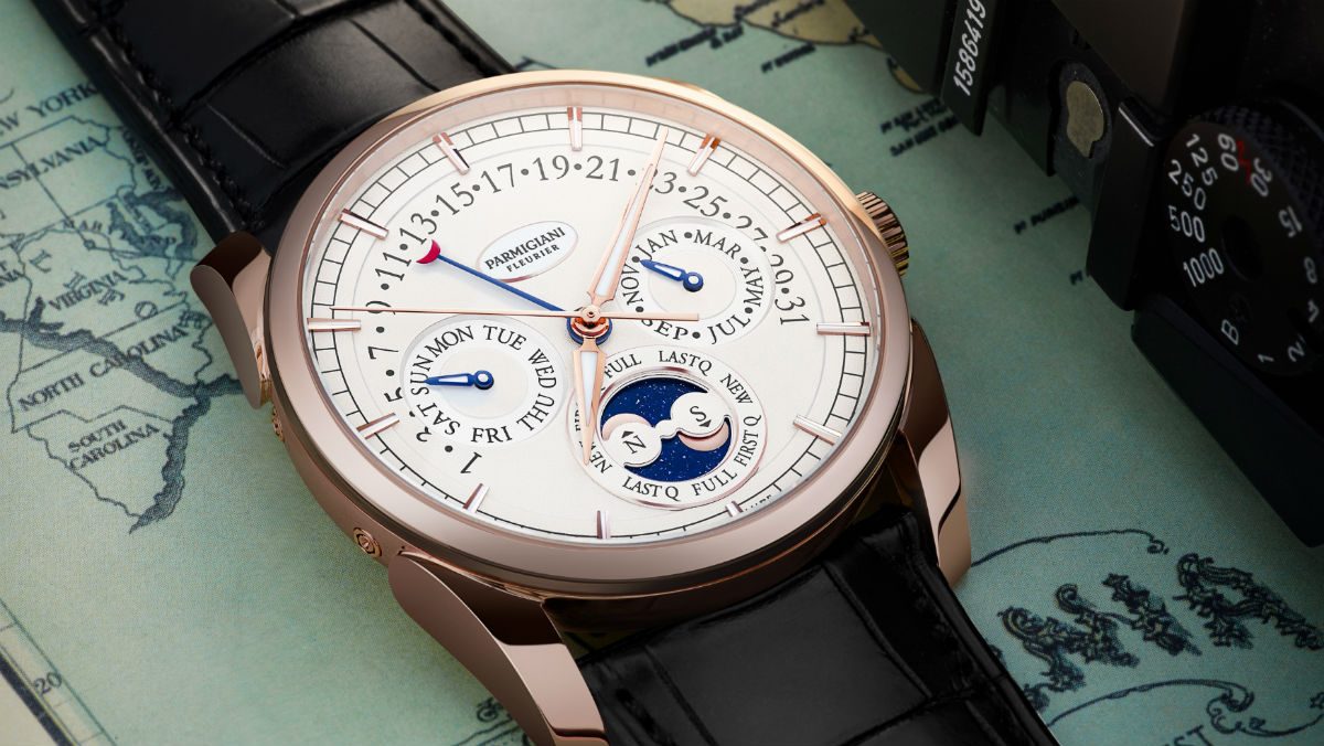 Parmigiani Fleurier onda 1950 Annual Calendar