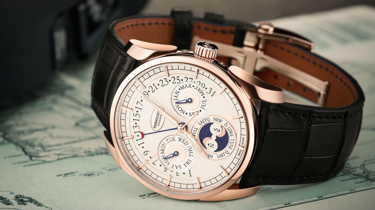 Parmigiani Fleurier onda 1950 Annual Calendar