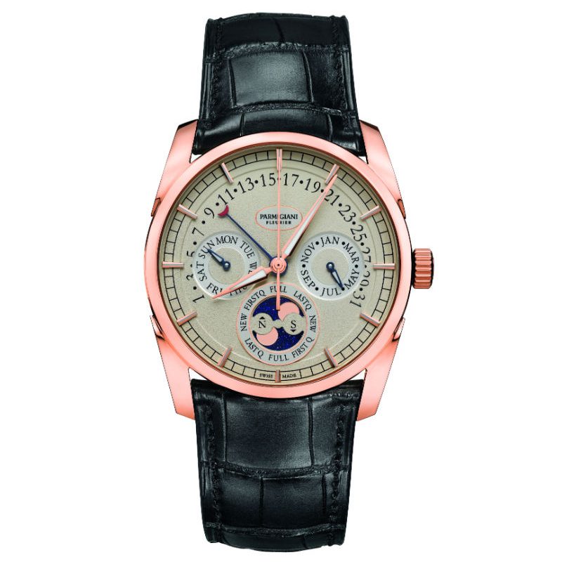 parmigiani fleurier tonda 1950 annual calendar watch white