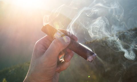 smoking the best cigars