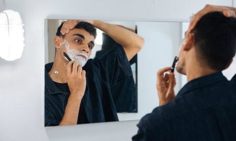 angle razor shave