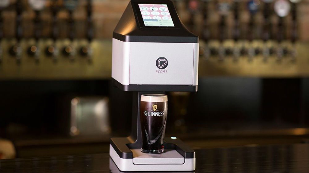 beer ripples machine
