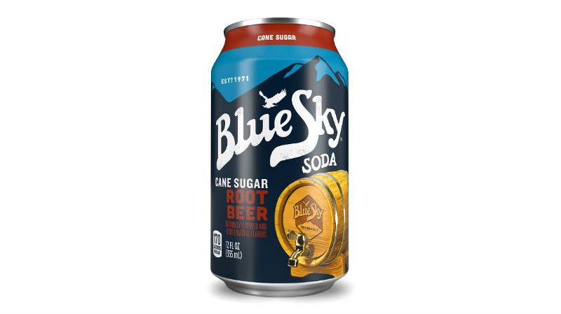 blue sky soda root beer