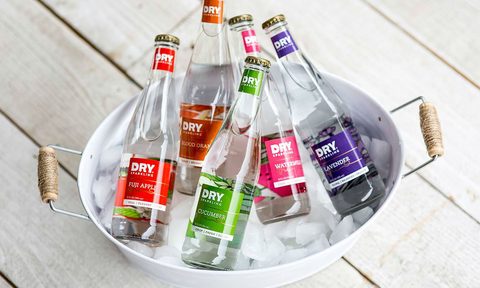 dry sparkling soda