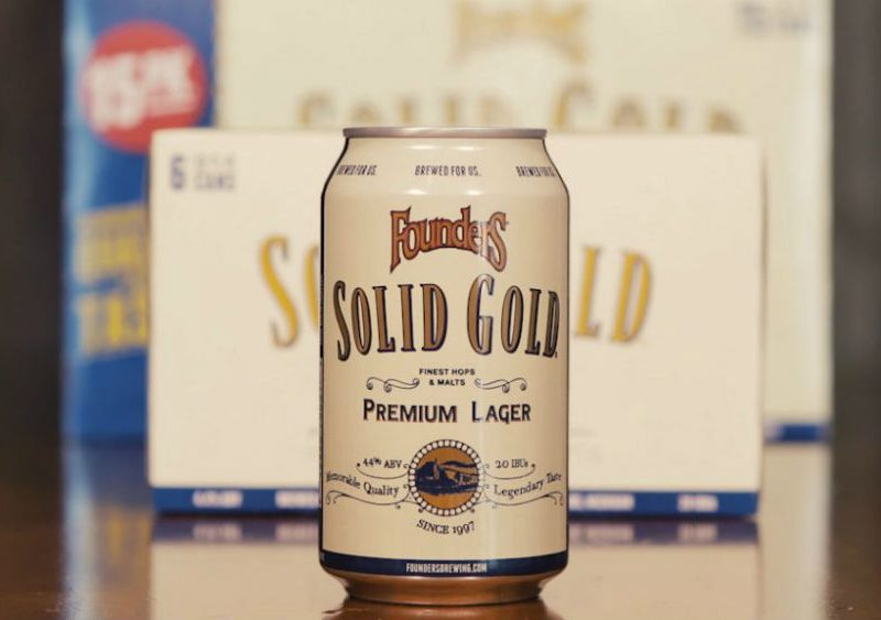 Founder solid gold lager